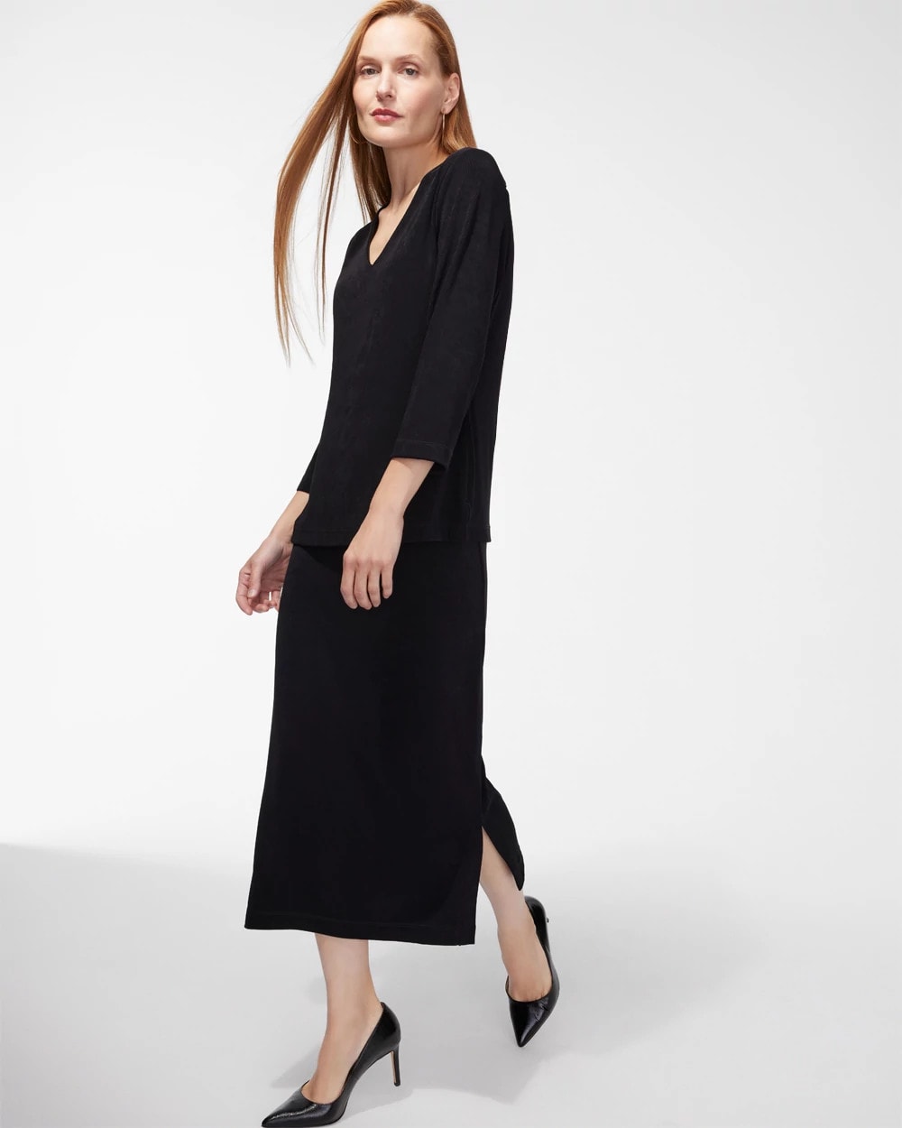 Chico's Collections Travelers™ Midi Skirt