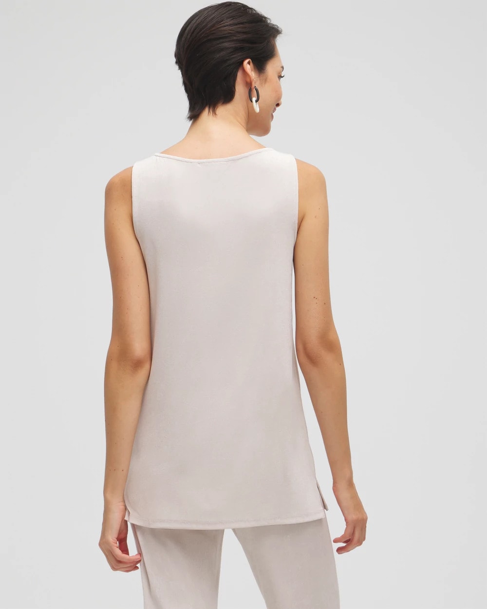 Chico's Collections Travelers™ Classic Side-Slit Tank