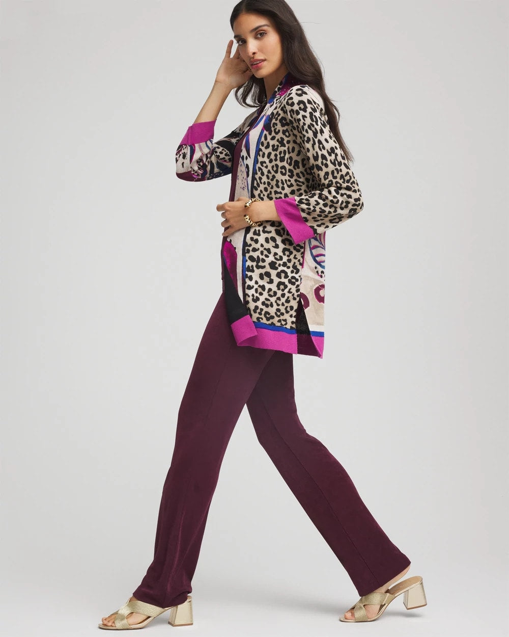 Chico's Collections Travelers™ Collection Artisanal Cardigan