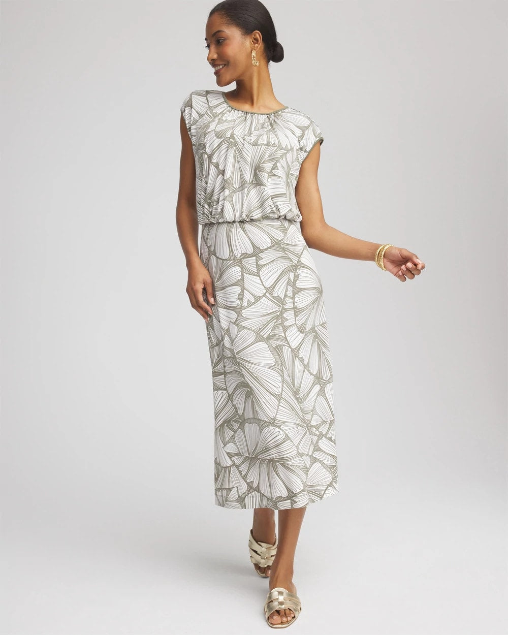 Chico's Collections Travelers™ Knit Jersey Day Dress