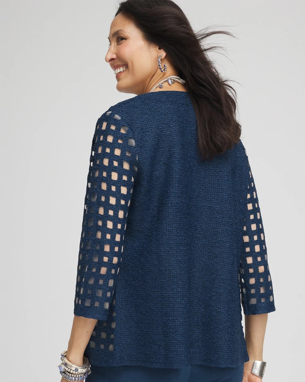 Chico's Collections Travelers™ Collection Cutout Crush Jacket