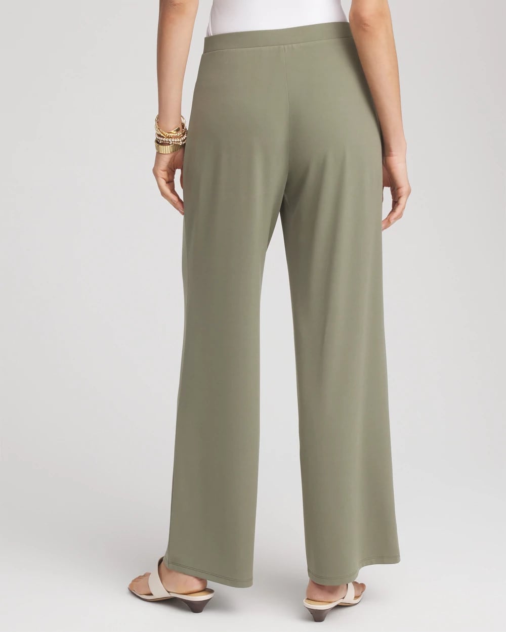 Chico's Collections Travelers™ Knit Wide-Leg Pants