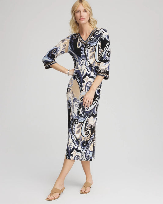 Chico's Collections Travelers™ Paisley Maxi Dress