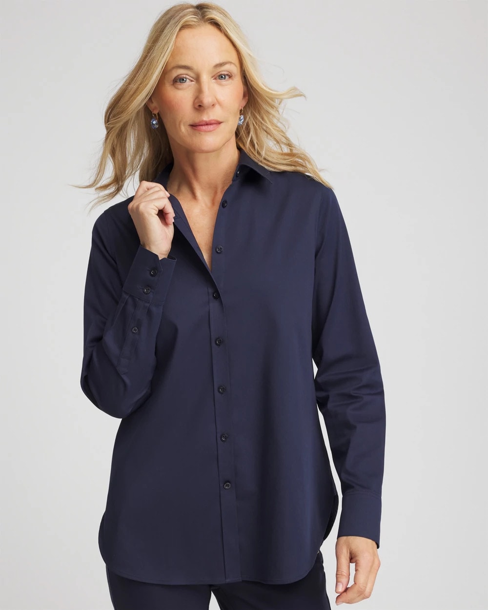 Chico's Collections No Iron™ Stretch Shirt
