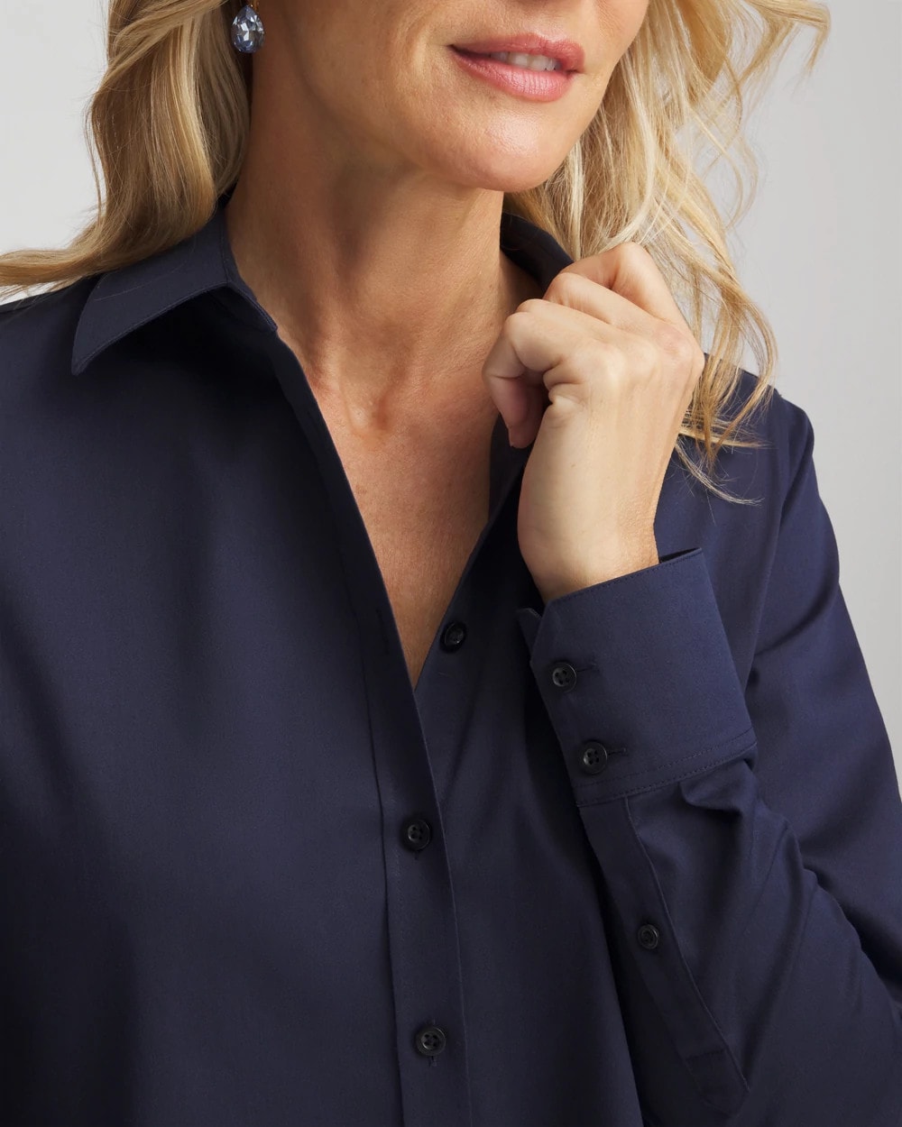Chico's Collections No Iron™ Stretch Shirt