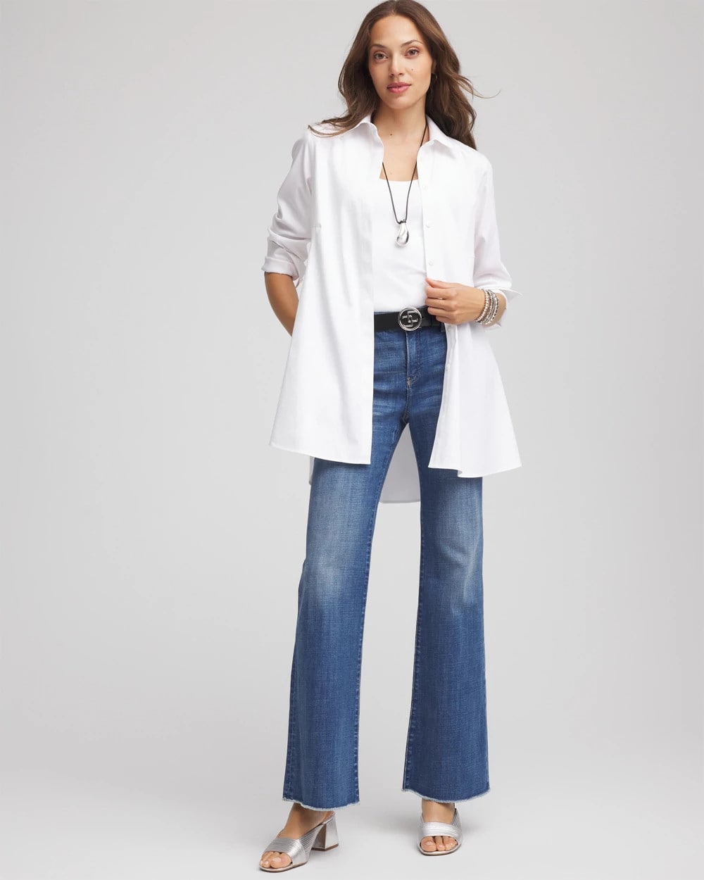 Chico's Collections No Iron™ Pocketed Tunic