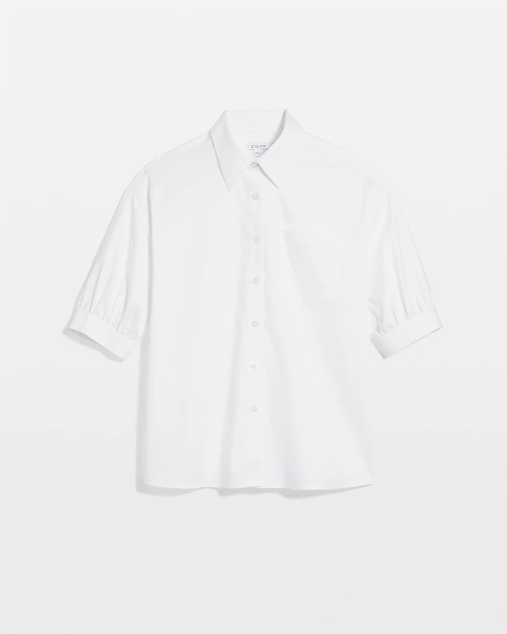 Chico's Collections No Iron™ Short-Sleeved Shirt