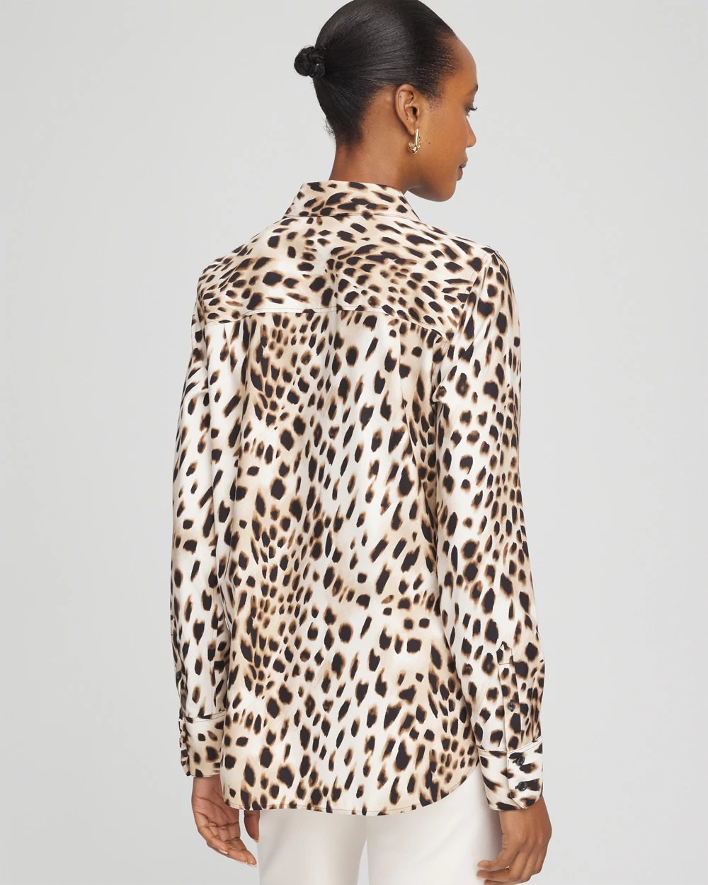 Chico's Collections No Iron™ Animal Print Shirt