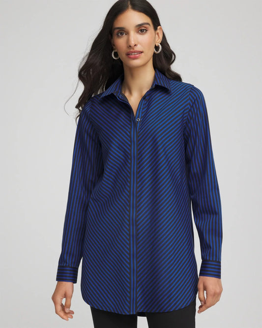 Chico's Collections No Iron™ Slimming Striped Tunic