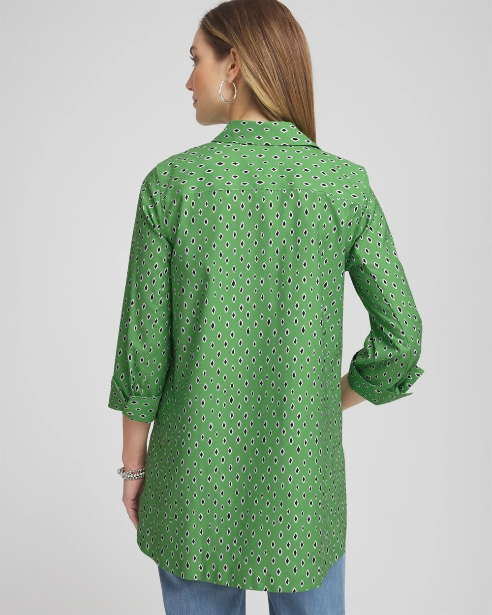 Chico's Collections No Iron™ Geo-Print Tunic