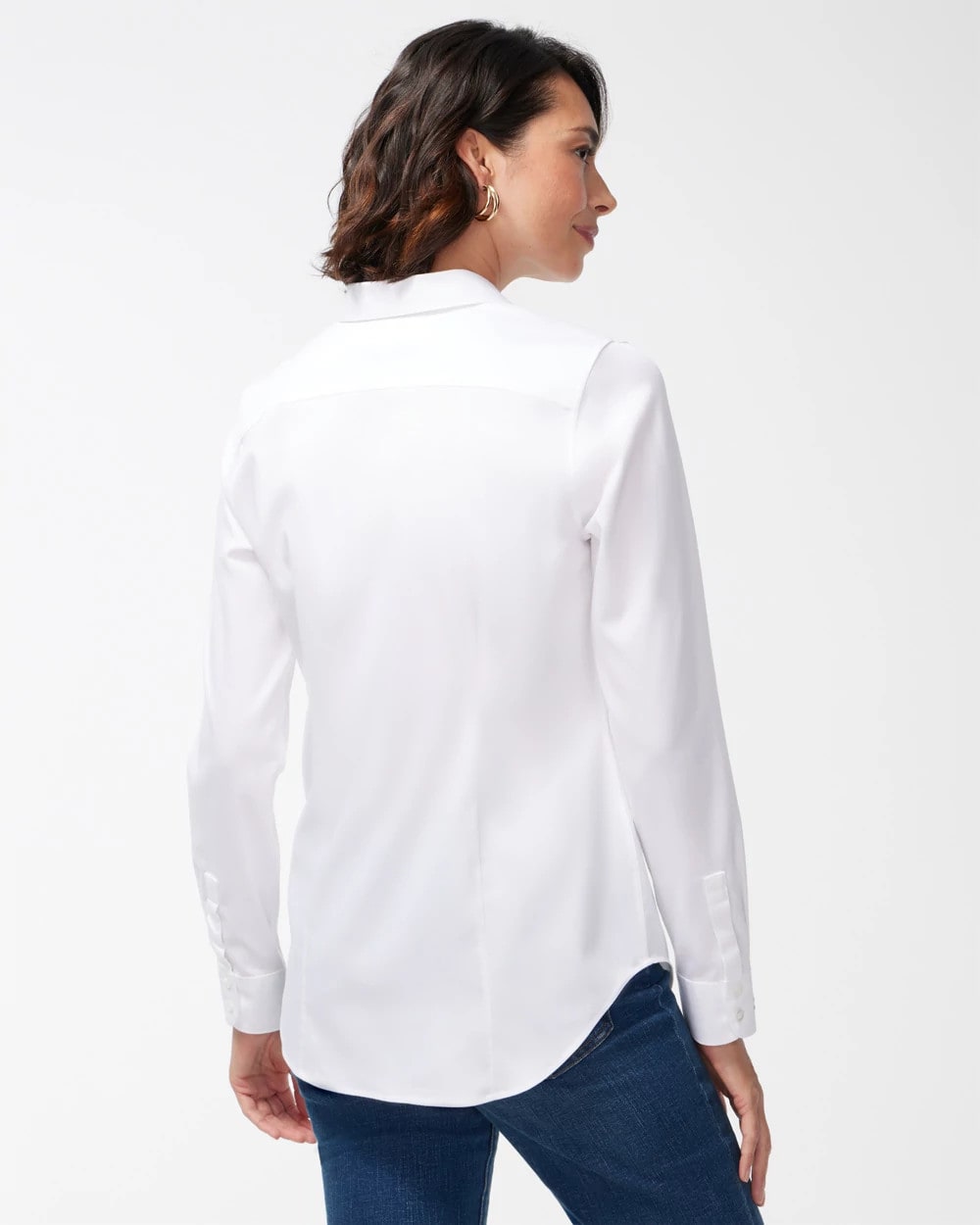 Chico's Collections No Iron™ Fitted Stretch Shirt