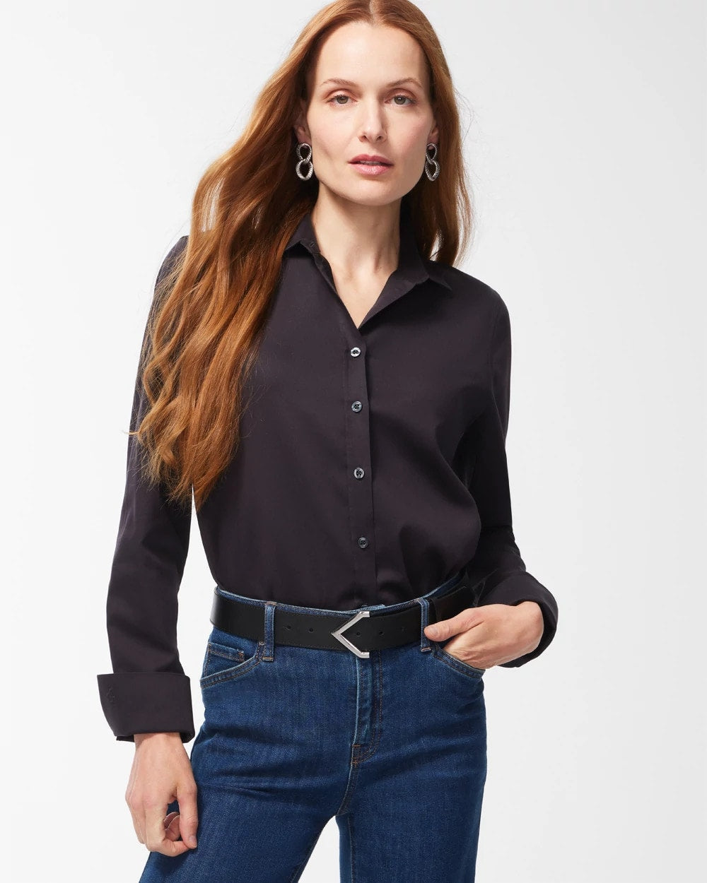 Chico's Collections No-Iron™ Stretch Shirt