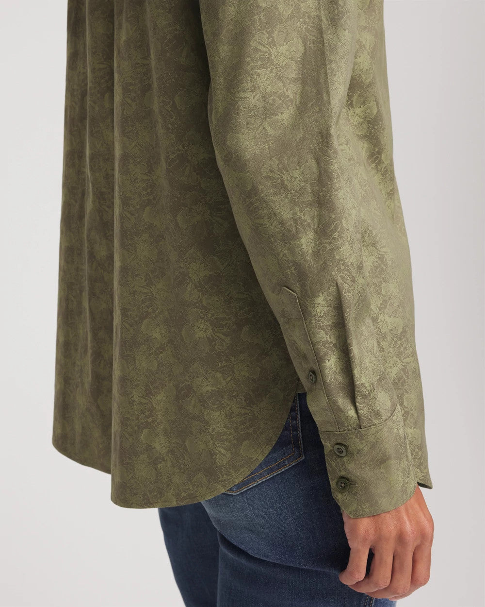 Chico's Collections No Iron™ Jacquard Shirt