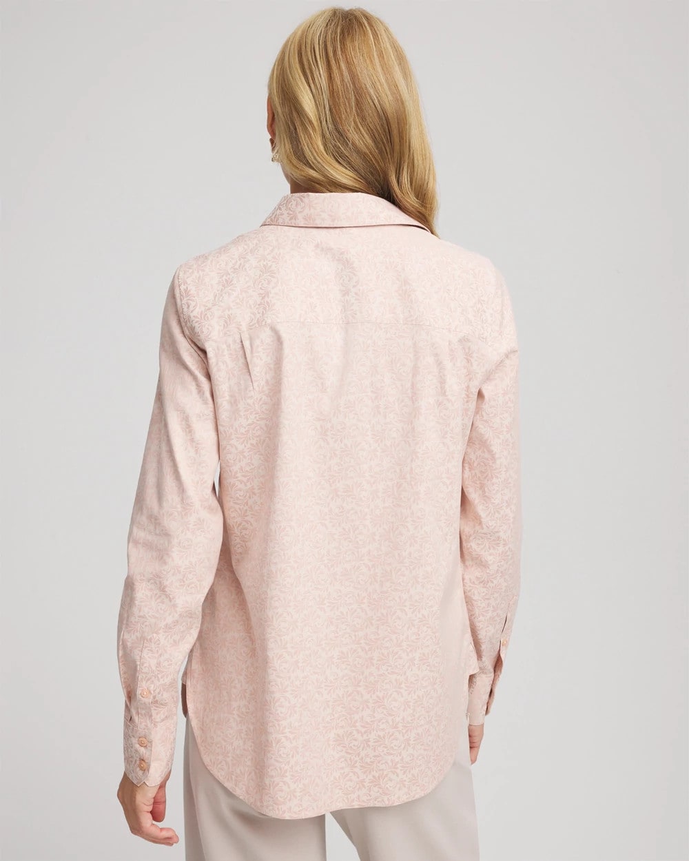 Chico's Collections No Iron™ Feminine Jacquard Shirt