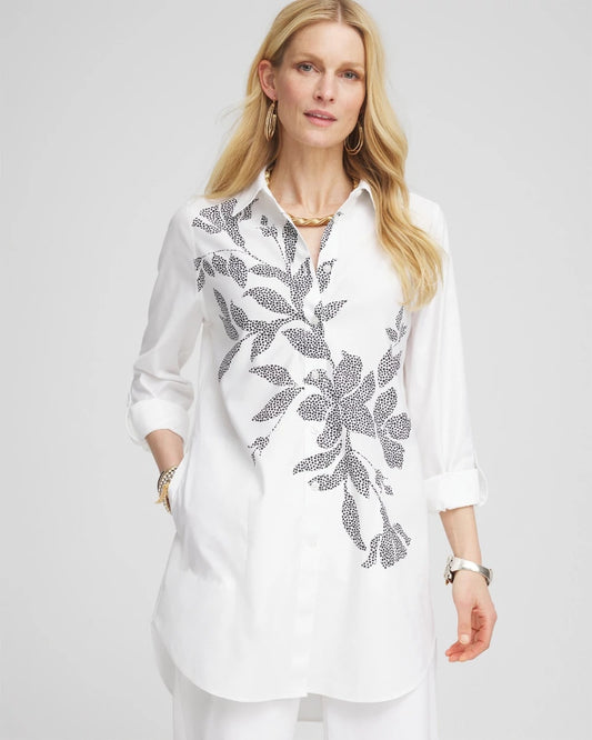 Chico's Collections No Iron™ Pocketed Tunic