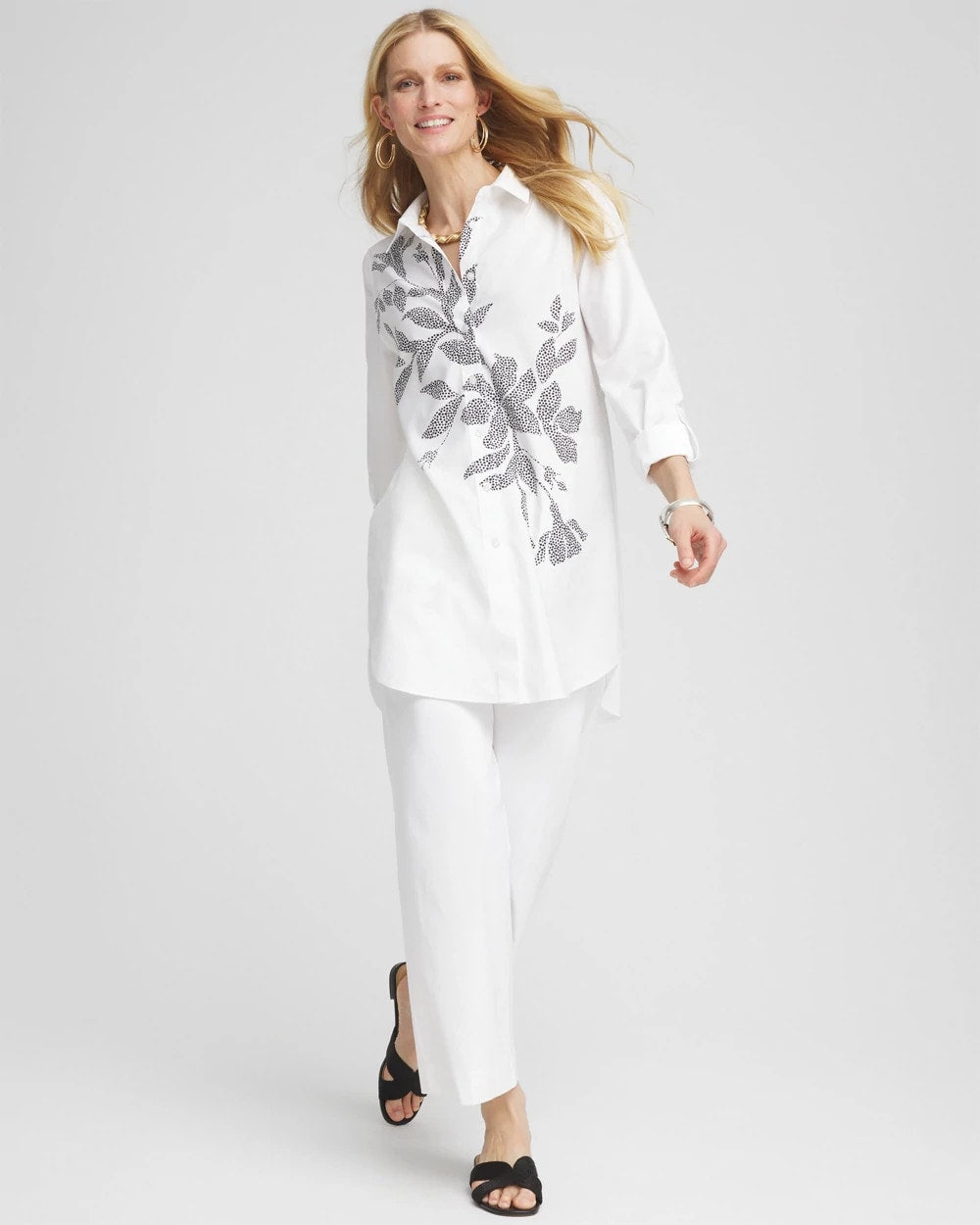 Chico's Collections No Iron™ Pocketed Tunic