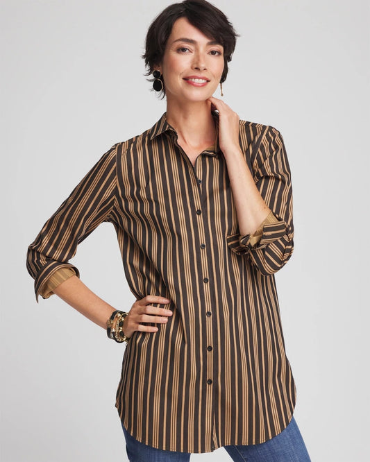 Chico's Collections No Iron™ Stripe Tunic