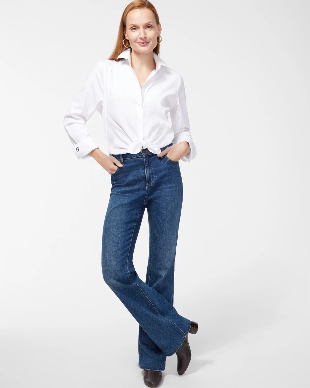 Chico's Collections No-Iron™ Stretch Shirt