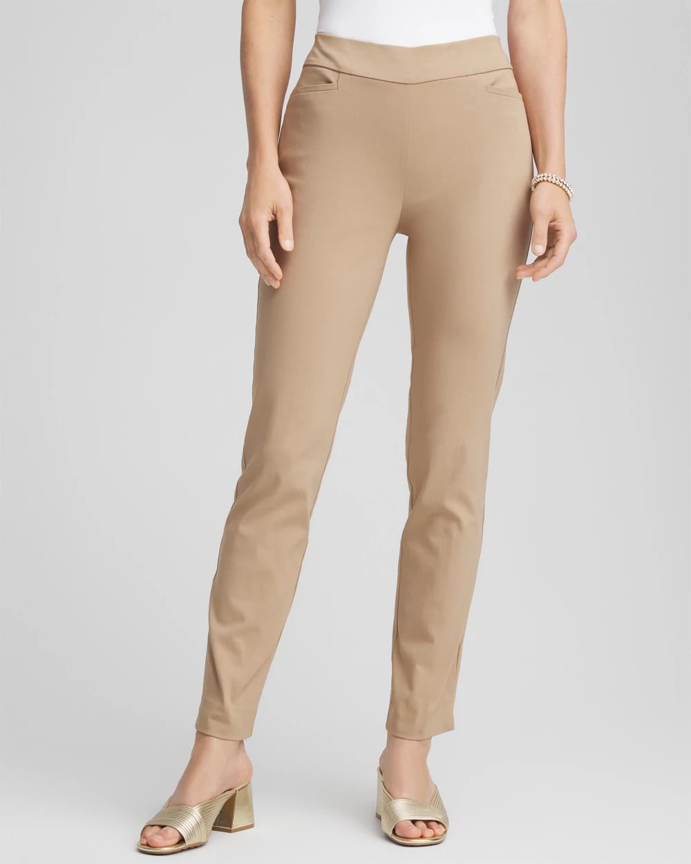 Chico's Collections Brigitte™ Slim Pull-On Ankle Pants