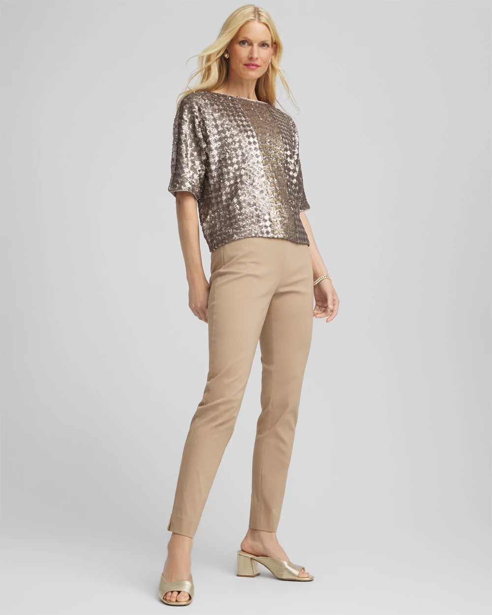 Chico's Collections Brigitte™ Slim Pull-On Ankle Pants