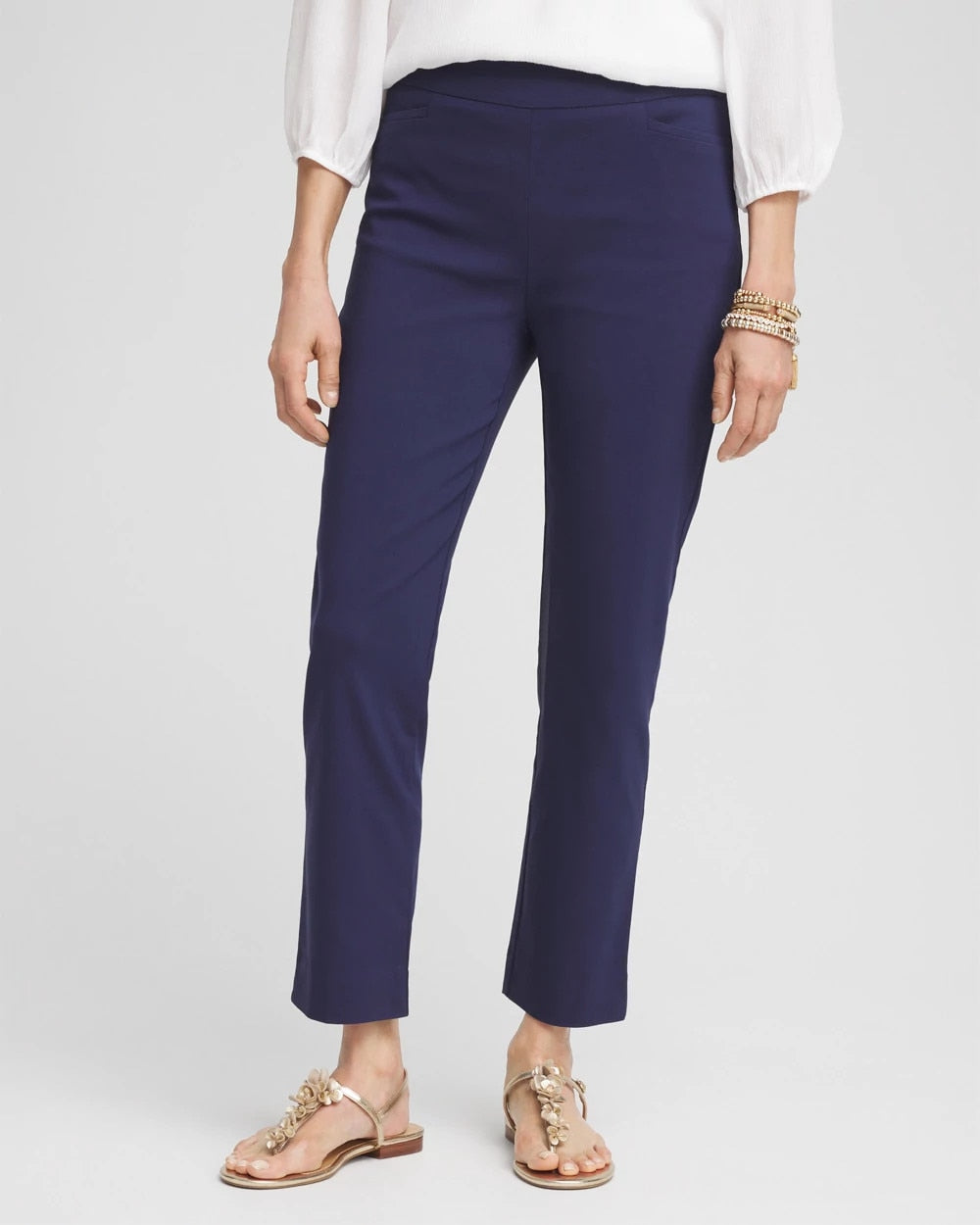 Chico's Collections Brigitte™ Slim Pull-On Crop