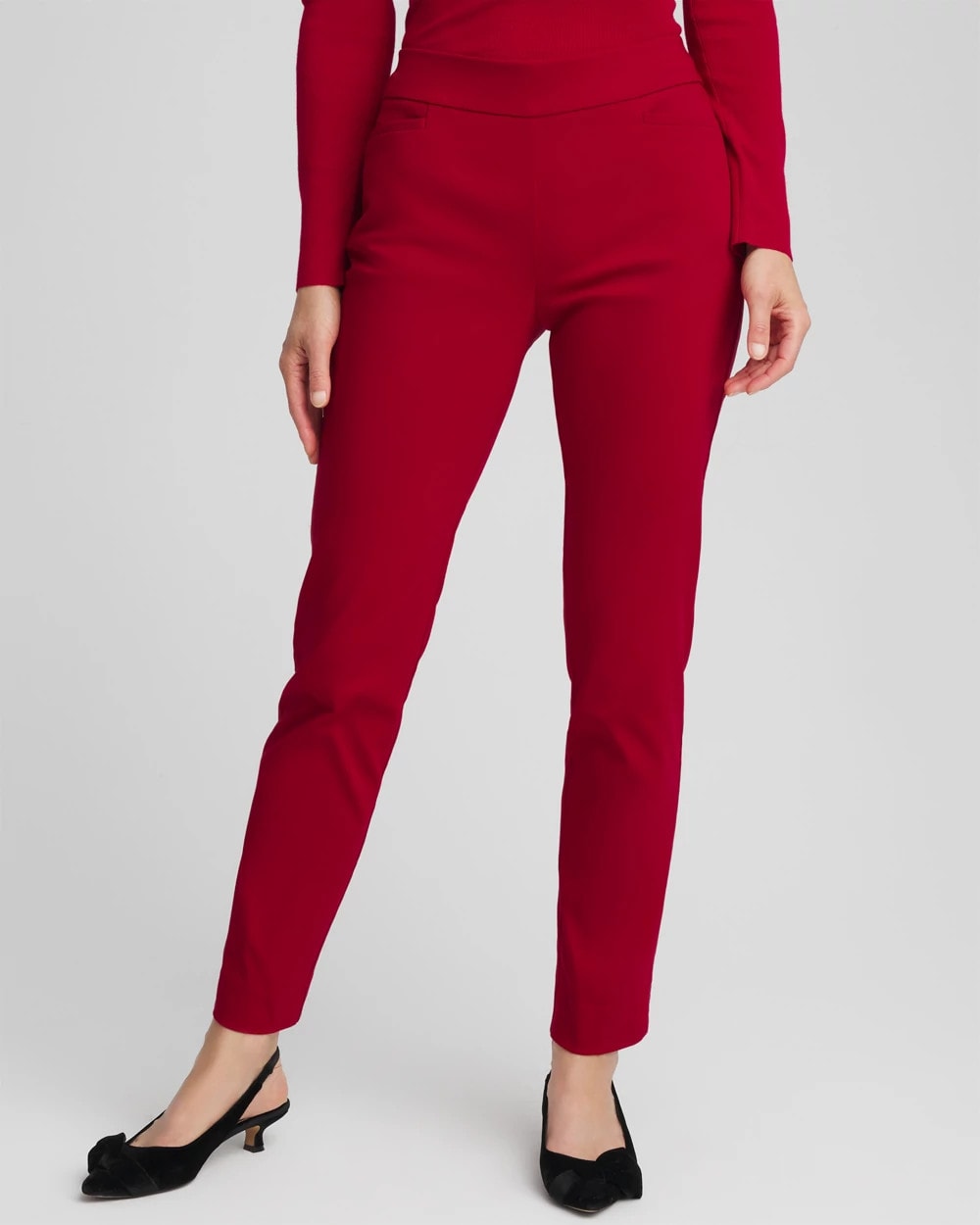 Chico's Collections Brigitte™ Slim Pull-On Ankle Pants