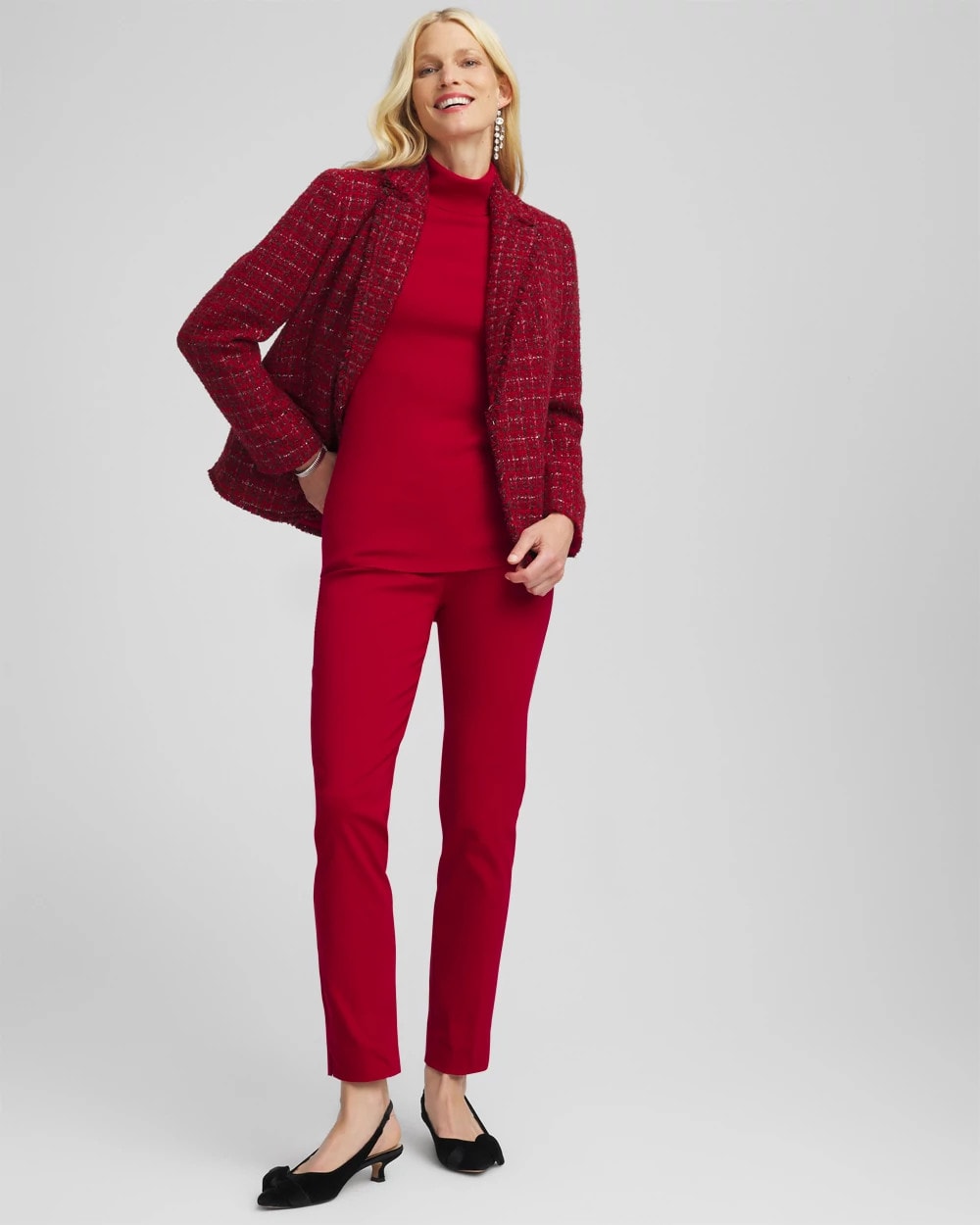 Chico's Collections Brigitte™ Slim Pull-On Ankle Pants