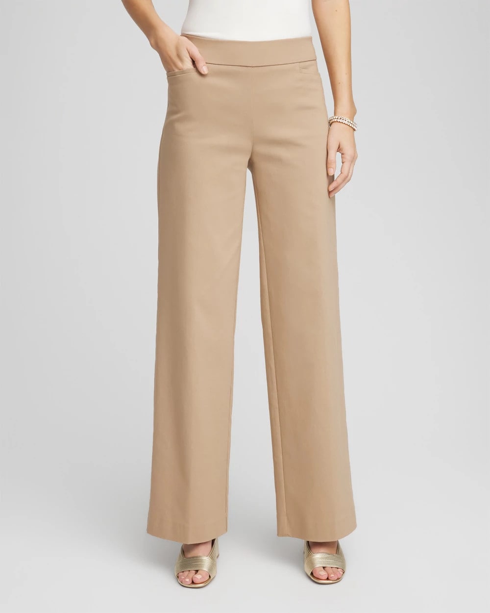 Chico's Collections Brigitte™ Slim Wide-Leg Pants