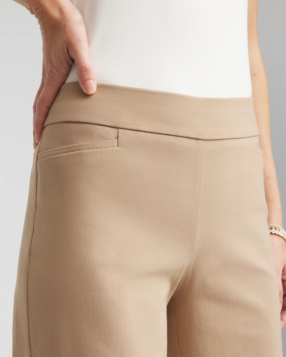 Chico's Collections Brigitte™ Slim Wide-Leg Pants