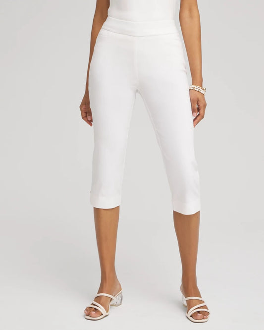 Chico's Collections Brigitte™ Pull-On Rivet Slim Capris