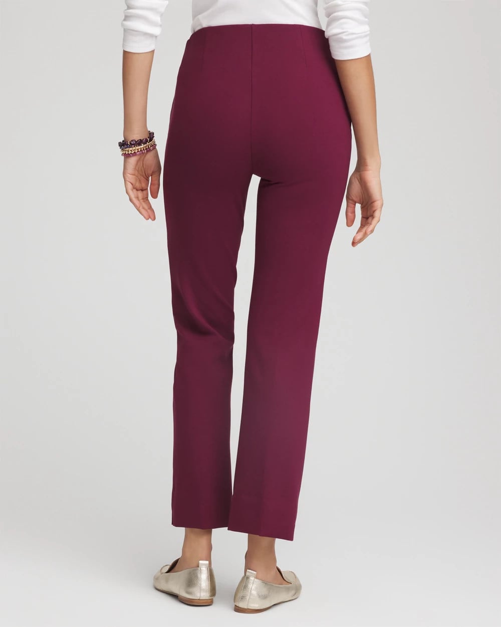 Chico's Collections Juliet Straight Ankle Pants