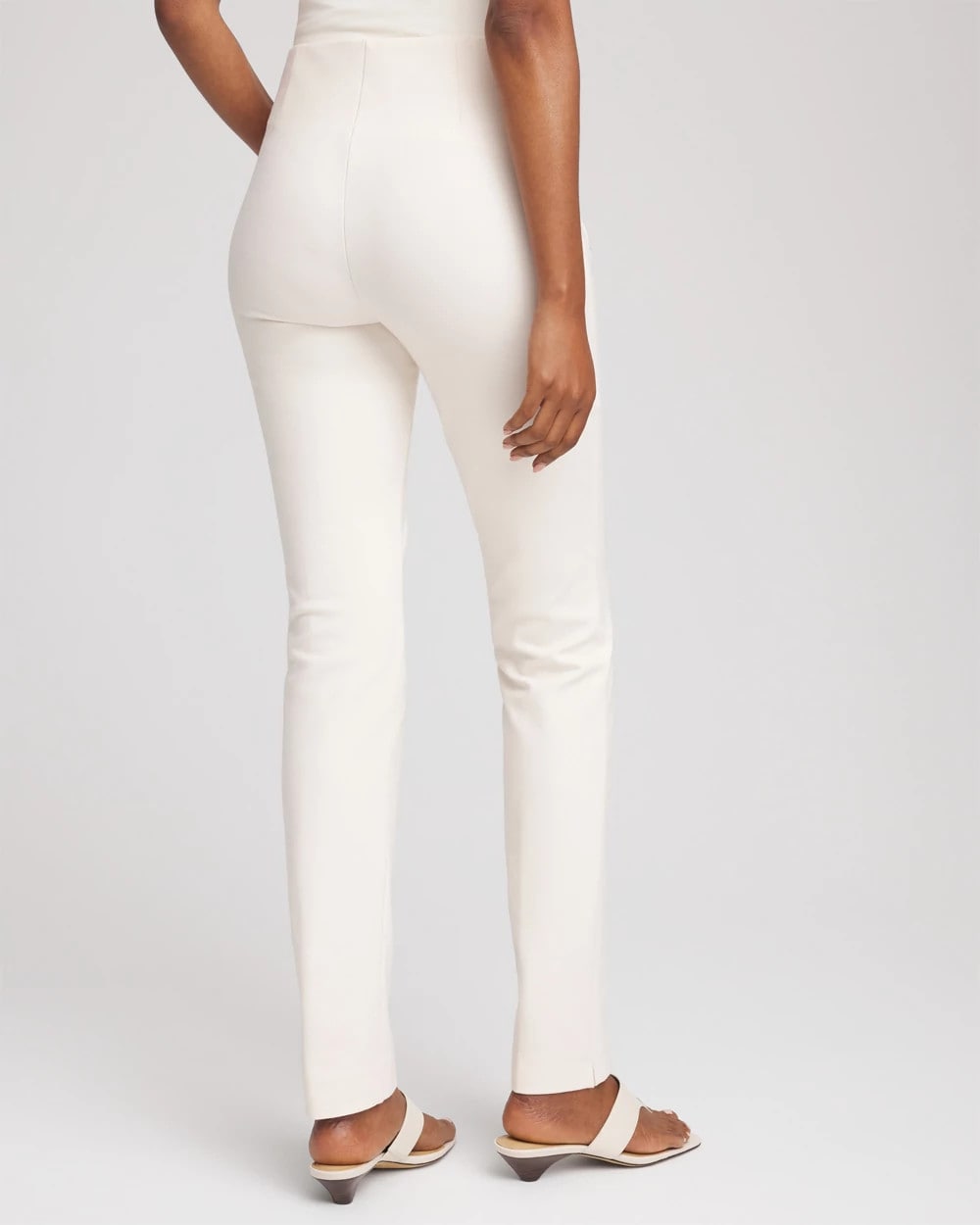 Chico's Collections Juliet Slim Trim Detail Pants