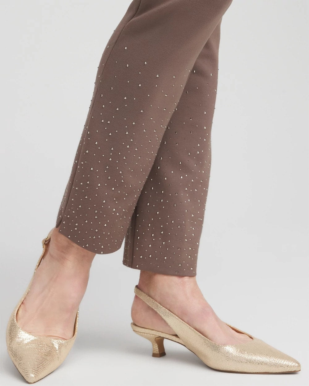 Chico's Collections Juliet Embellished Ankle Pants