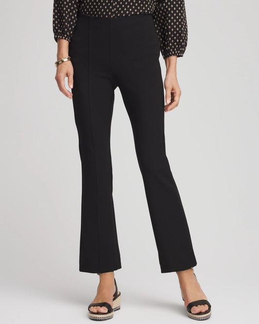 Chico's Collections Lightweight Juliet Flared Ankle Pants