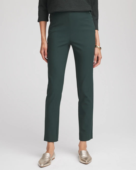 Chico's Collections Lightweight Juliet Straight Ankle Pants