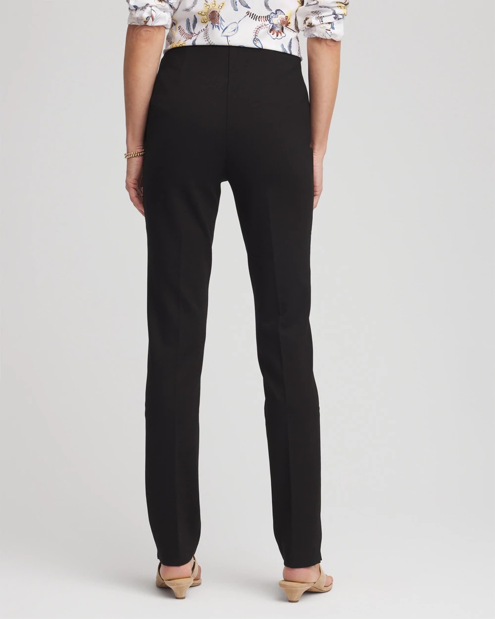 Chico's Collections Juliet Slim Trim Detail Pants