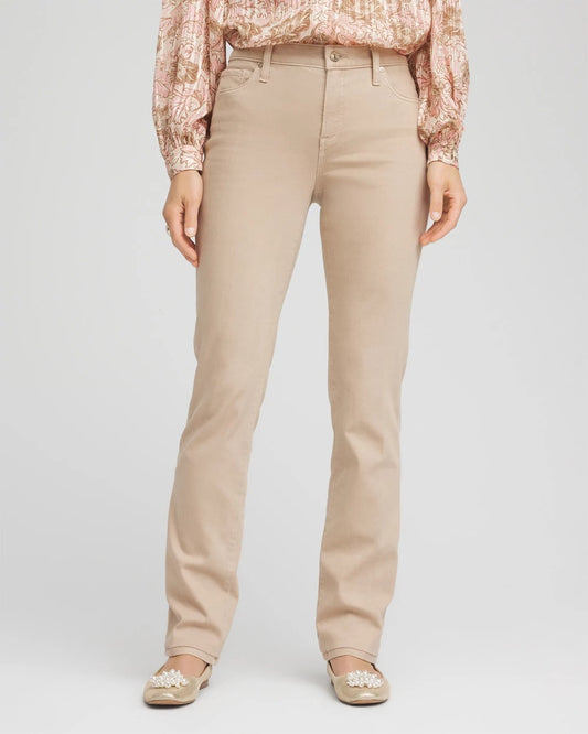 Chico's Collections Girlfriend Slim Full-Length Jeans