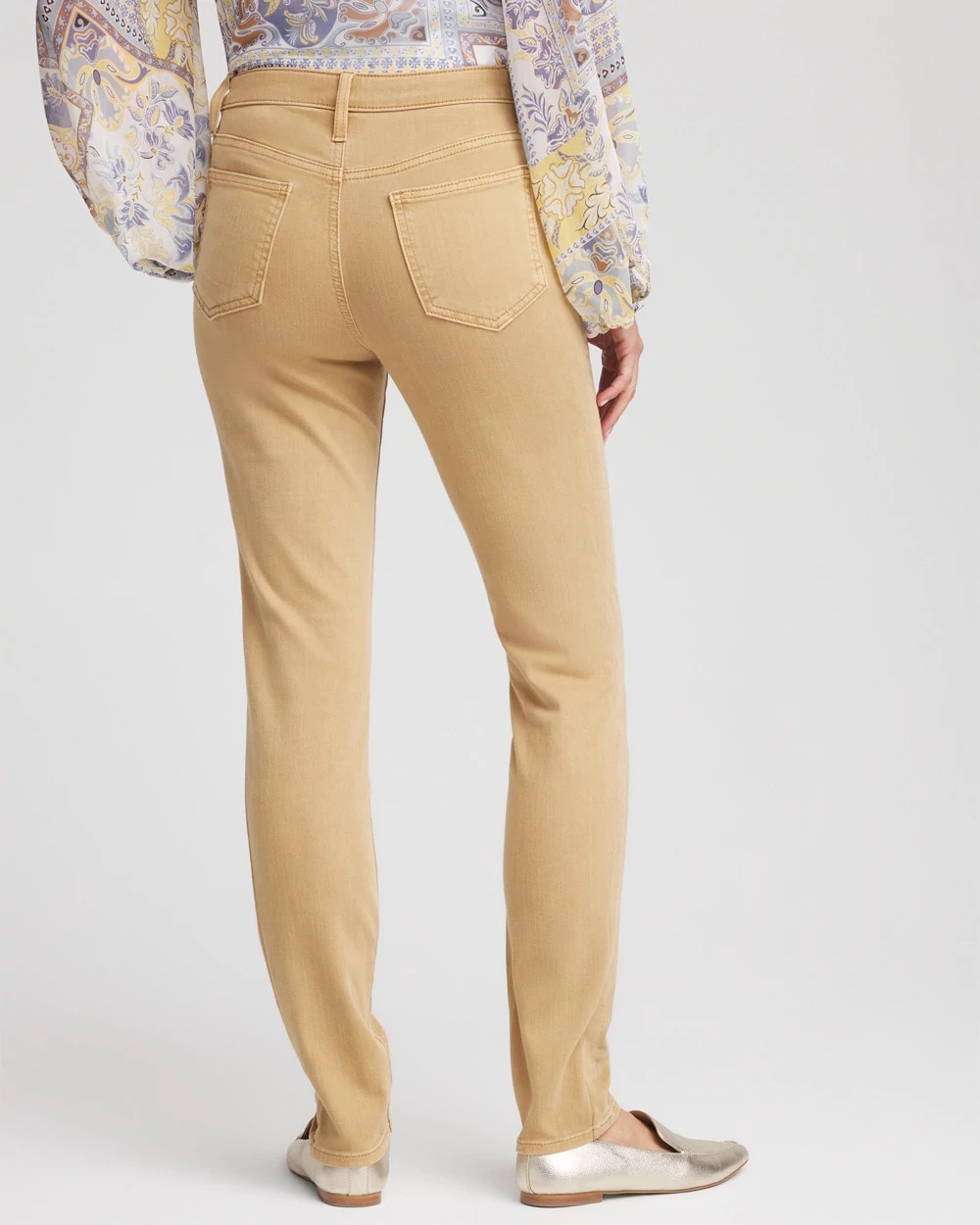 Chico's Collections Girlfriend Slim Ankle Jeans